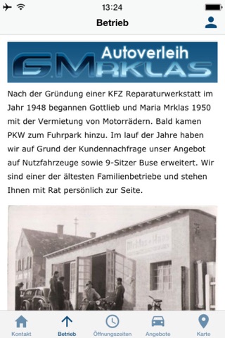 Autoverleih G. Mrklas screenshot 2