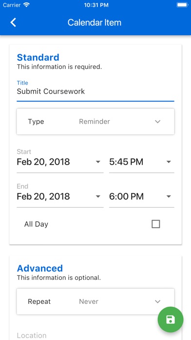 Topgrade Study Planner screenshot 3