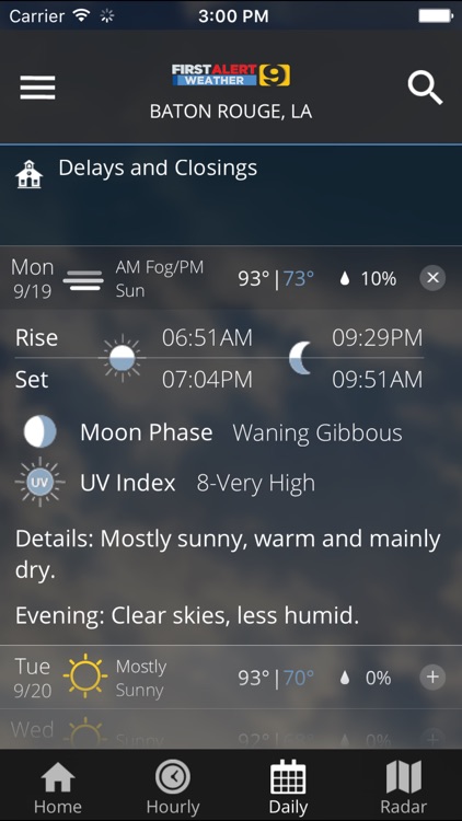 WAFB First Alert Weather screenshot-3