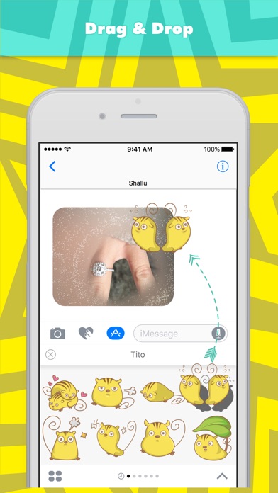 Tito stickers by Shallu screenshot 3