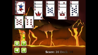 Aces Up Solitaire card game screenshot 4