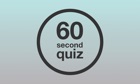60 Second Quiz - Trivia Questions on your TV