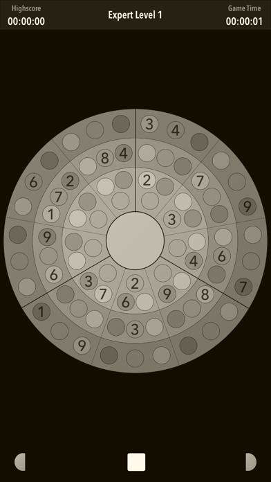 Sudoku: Roundoku Black 3 screenshot 2
