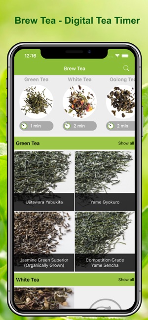 Brew Tea - Digital Tea Timer