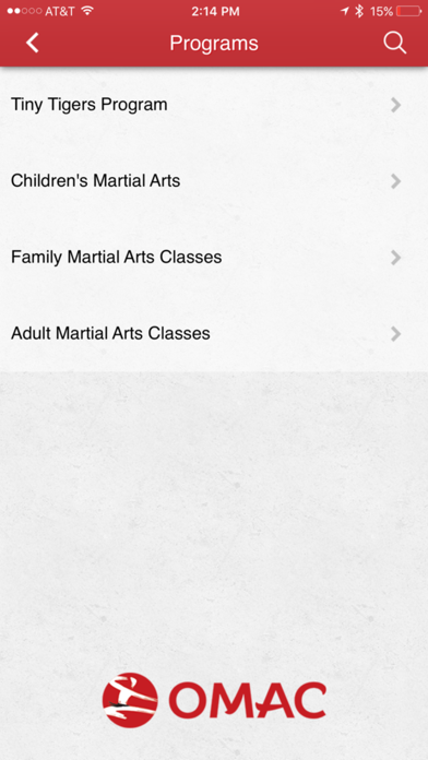 OMAC World Class Martial Arts screenshot 3