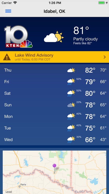 KTEN Weather