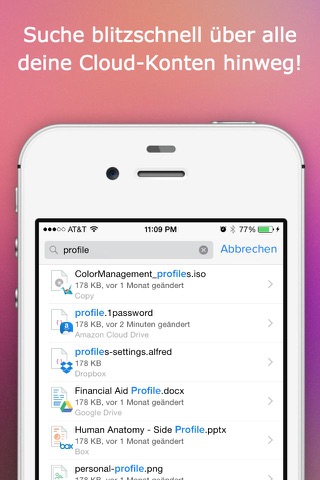 Unify - Cloud File Manager screenshot 4