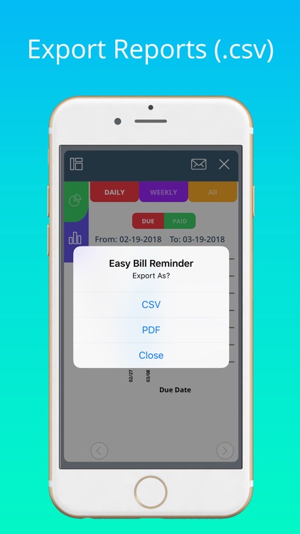 Bill Pay Reminder & Organizer+ screenshot-3