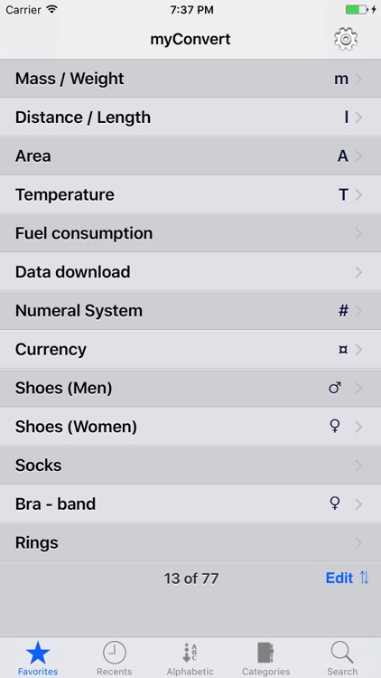 myConvert Lite - unit converter