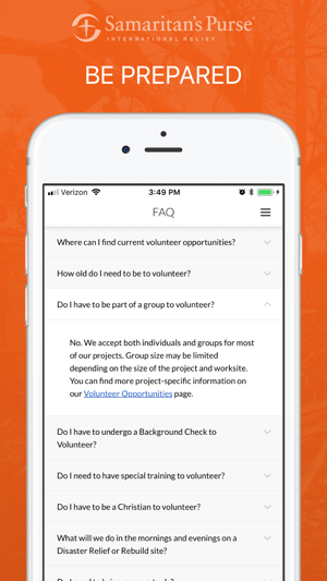 Samaritan’s Purse Volunteer(圖5)-速報App