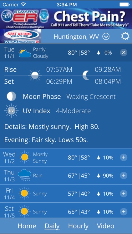 WSAZ Weather