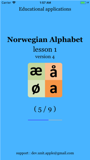 Norwegian alphabet for student(圖8)-速報App