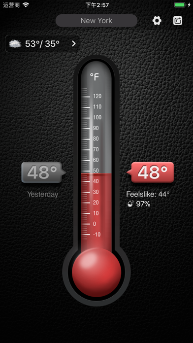 Thermometer&Temperature app screenshot 2