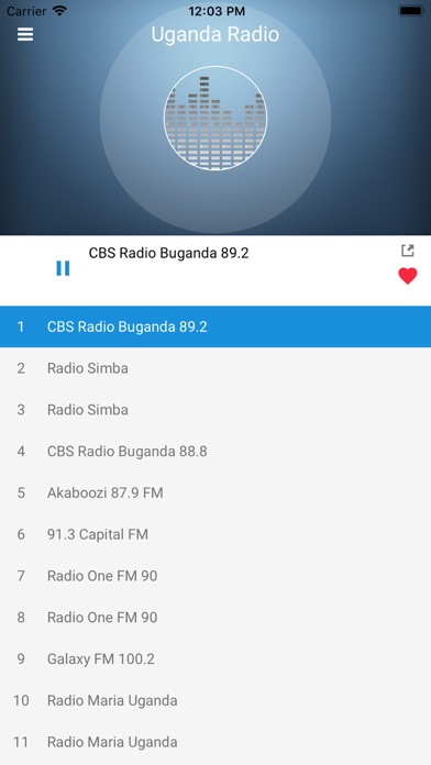 Uganda Radio Station Online FM screenshot 4