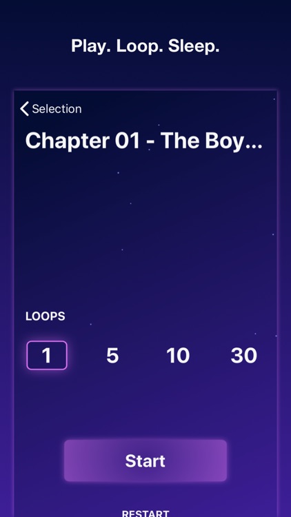 Drift: Night Time Audio Player