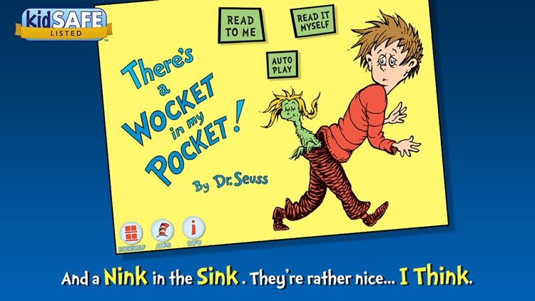 There’s a Wocket in My Pocket! - Dr. Seuss