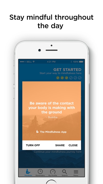 The Mindfulness App - meditate screenshot-3