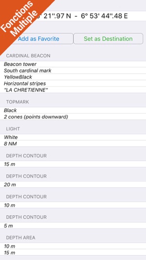 Côte d'Azur GPS Carte Nautique(圖2)-速報App