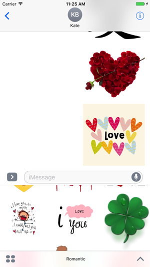 Romantic Emoticons(圖4)-速報App