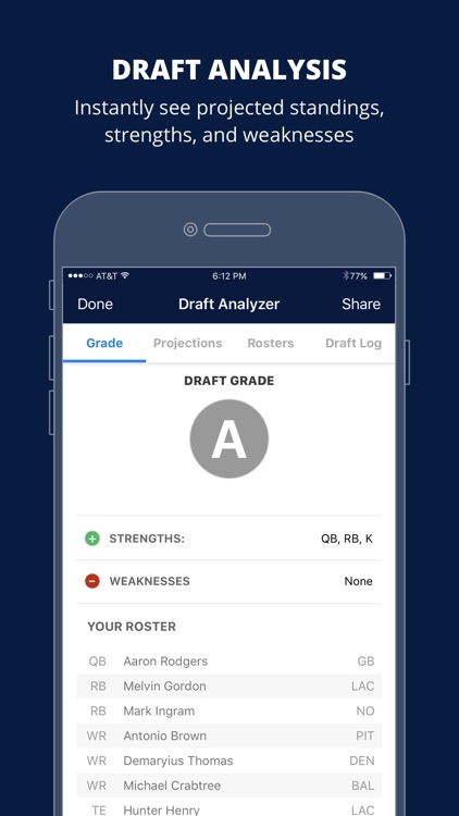 Fantasy Football Draft Wizard screenshot-4