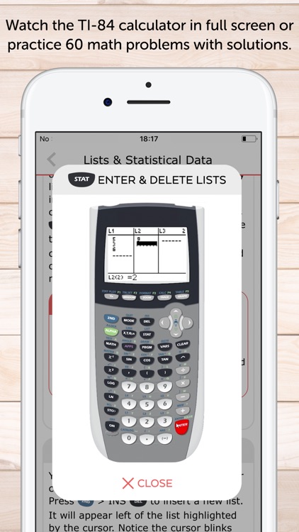 TI 84 Graphing Calculator Man. screenshot-4