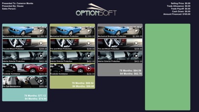 OptionSoft Mobile Menu screenshot 3