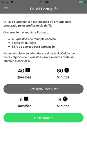 Simulado ITIL Português(圖1)-速報App