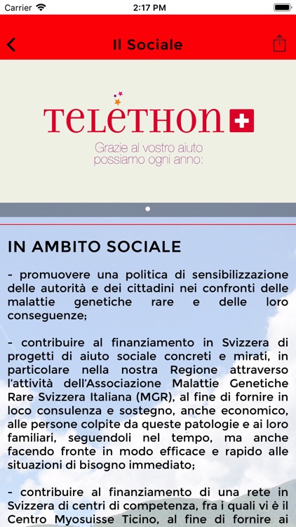 Fondazione Telethon Azione CH