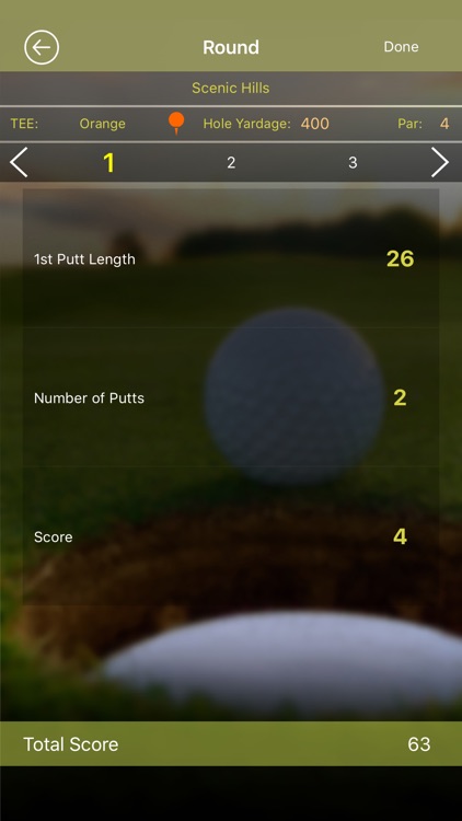 Strokes Gained Putting