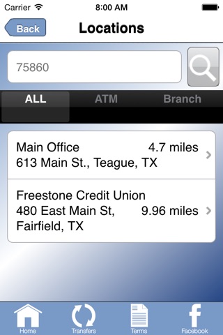 Freestone CU Mobile screenshot 2