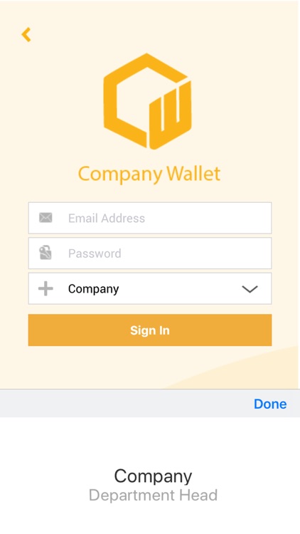 Company Wallet