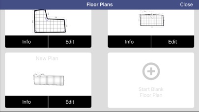 Floor Plan App Screenshots