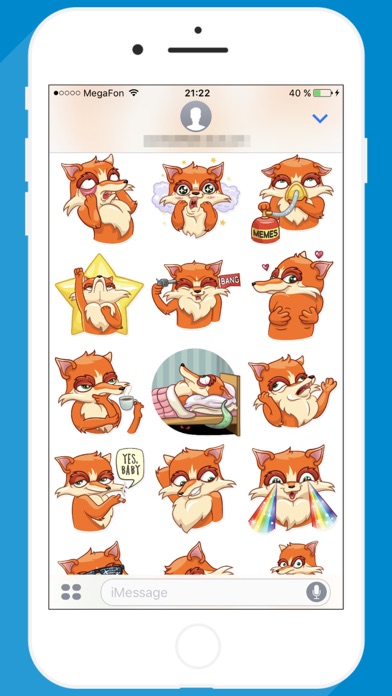 Crazy Fox STiK Sticker Pack screenshot 2