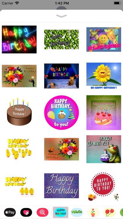 Happy Happy Birthday Stickers screenshot-5