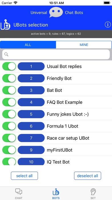 UBots - Universal Chat Bots screenshot 2