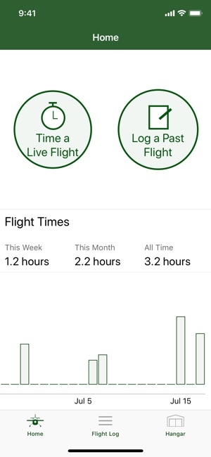 RC Flight Log and Timer