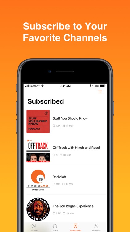 Castbox - The Podcast App screenshot-3