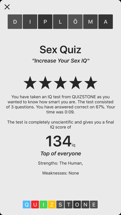 Sex Fact Quiz