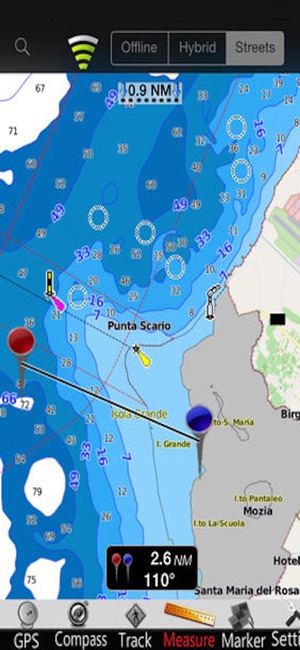 Egadi Is. GPS Nautical Charts(圖4)-速報App