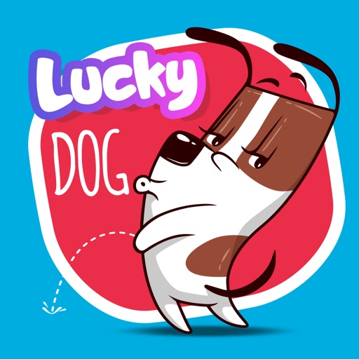 Lucky Dog Stickers