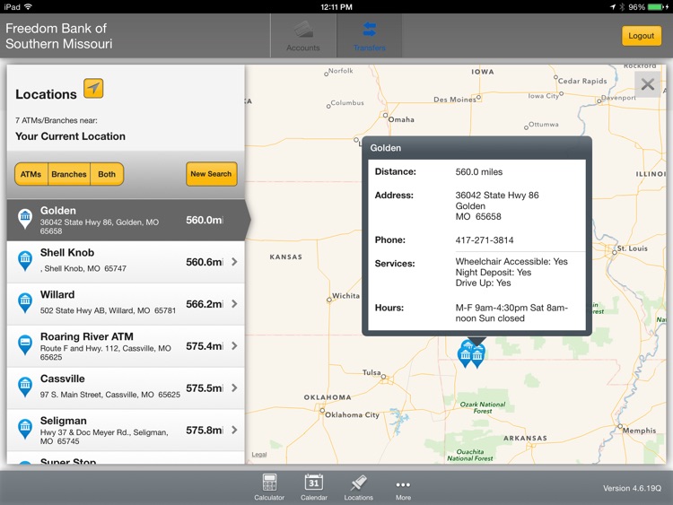 Freedom Bank Mobile Banking for iPad screenshot-4