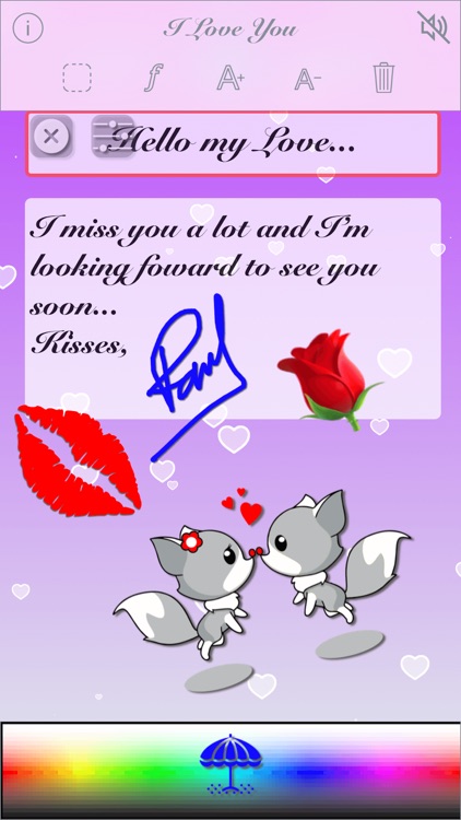 I Love You • Greeting cards