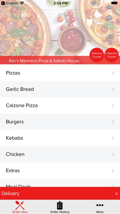 Baz's Marmaris Pizza & Kebab