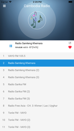 Cambodia Radio Station: Khmer(圖5)-速報App