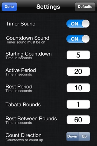 Tabata Interval Timer screenshot 4