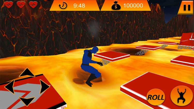 American Ninja Obstacle Course: Lava Game screenshot-4