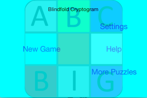 Blindfold Cryptogram - náhled