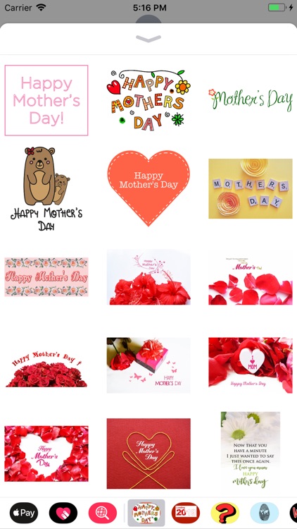 My Happy Mother's Day Stickers