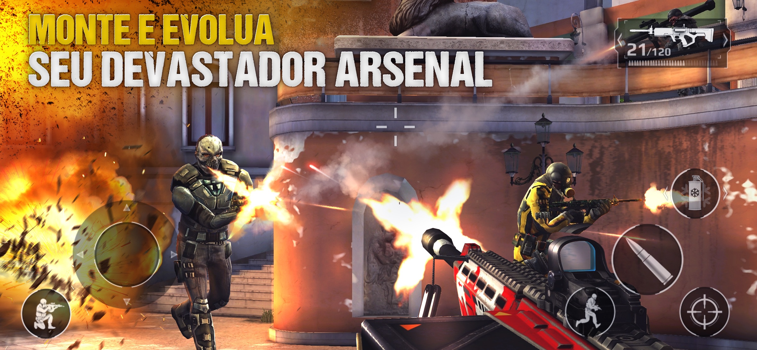 Screenshot do app Modern Combat 5
