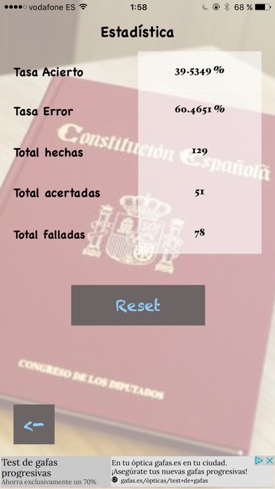 Constitución Test screenshot 3